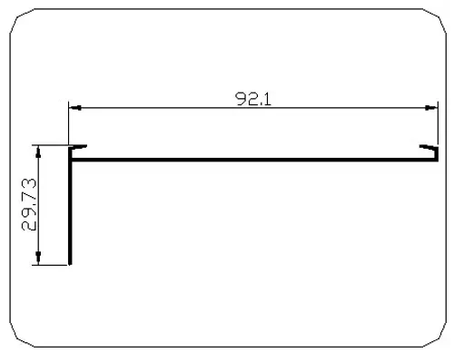 Bando Vertical com Encaixe